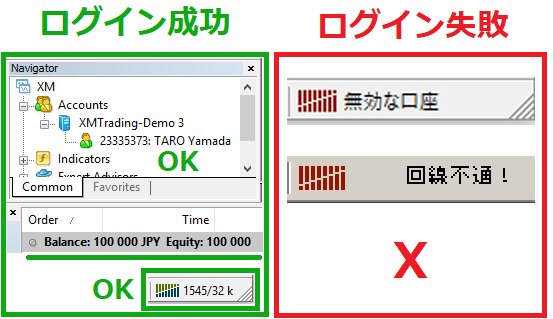 Xm Mt4 Mt5デモ リアル口座にログインできない 解決方法